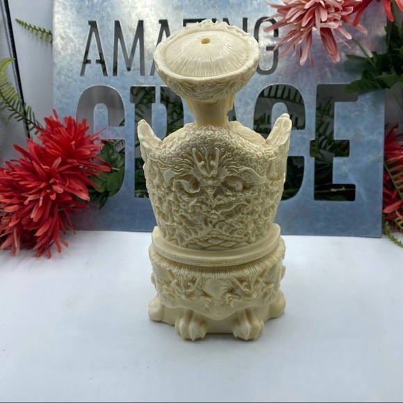 Vintage Faux Ivory Chinese Wise Man Statuette - Etsy Chinese Asian Ivory Statue Man‎